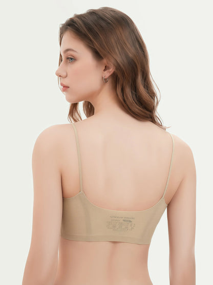 Invisible Low-Back Seamless Bra - Lightweight Support for All-Day Comfort
