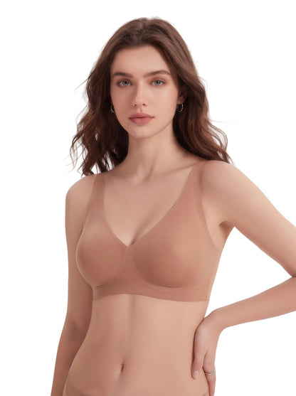 Invisible Smooth Wireless Bra - No-Show Comfort for All-Day Wear
