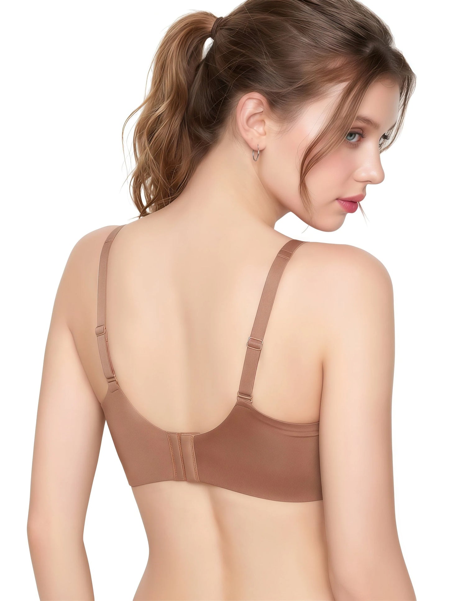 Invisible Smooth Wireless Bra - No-Show Comfort for All-Day Wear